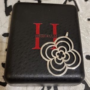 Heidi Klum Clover Sterling Silver Pendant